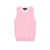 Summer New Women clothes French style Design Basic Simple round Neck Sleeveless Knit vest 8851002