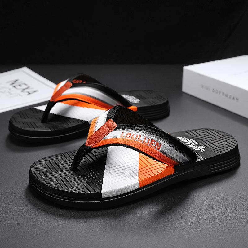 Вьетнамки Guangdong, мужская летняя одежда, нескользящие и дезодорирующие сандалии, спортивные, мягкая подошва, вьетнамские пляжные сандалии, большой размер