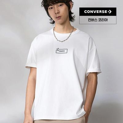 Converse Звезда Иконка Футболка винтажная белая Mcj785 W70