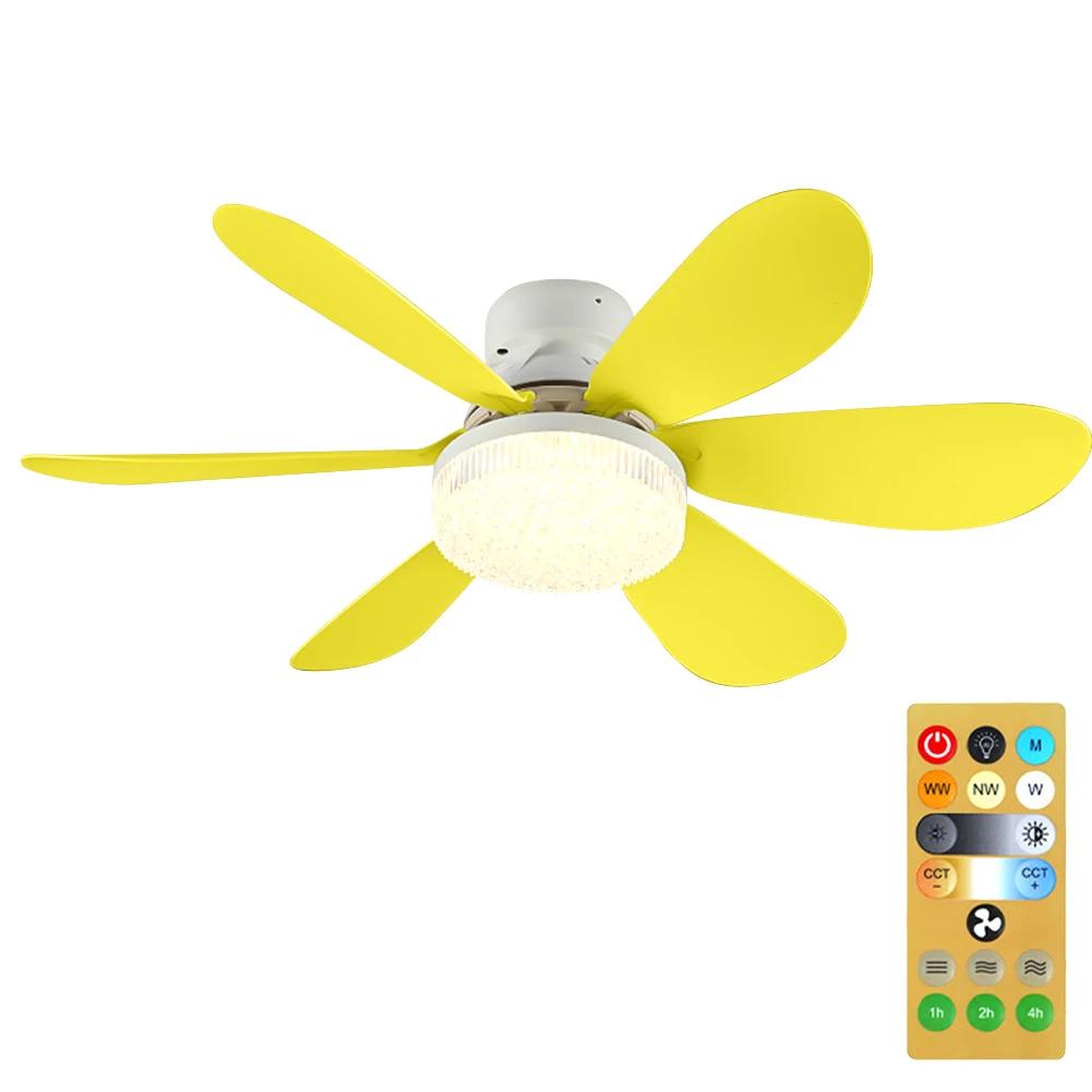 E26/E27 Базовый потолочный вентилятор 30 Вт Современный потолочный вентилятор 86 В-265 В Люстра Потолочный вентилятор 3 скорости вентилятора для домашних офисов спальни