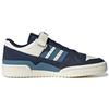Adidas Originals Forum 84 Low Leather Suede Comfortable Low-Top Sneakers Unisex Sneakers Deep-Navy-Blue GX2162