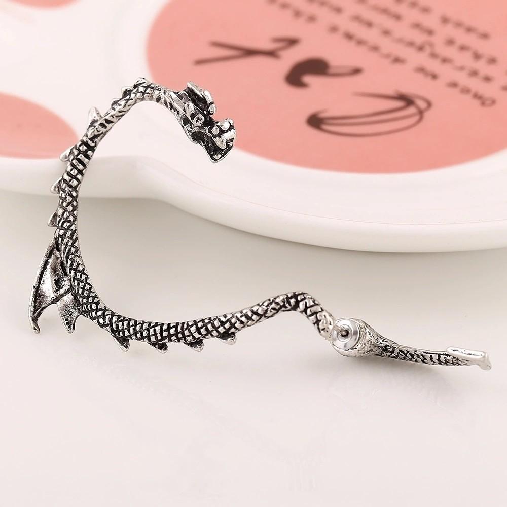 Punk Dragon Ear Cuffs With Alloy Material For Women And Men Summer