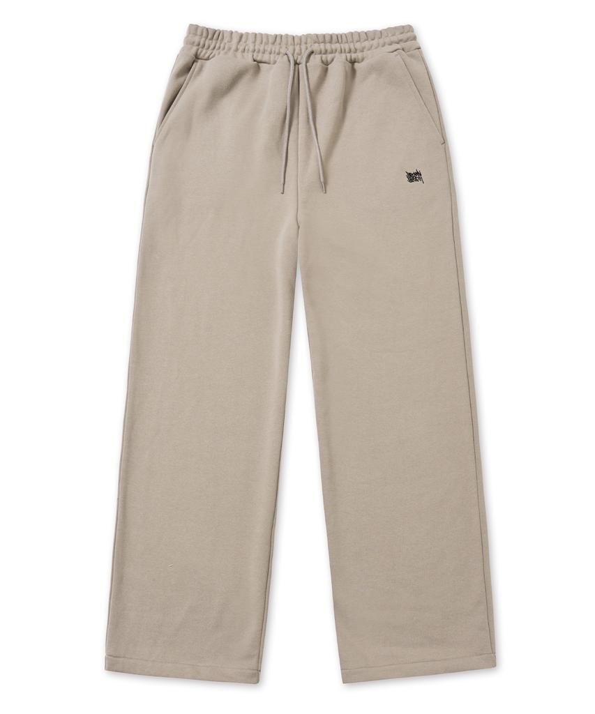 BROWNBREATH Tag Sweat Pants - Beige
