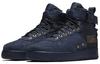 Nike Sf Air Force 1 Mid Обсидиан Металлик Золотой 917753-400