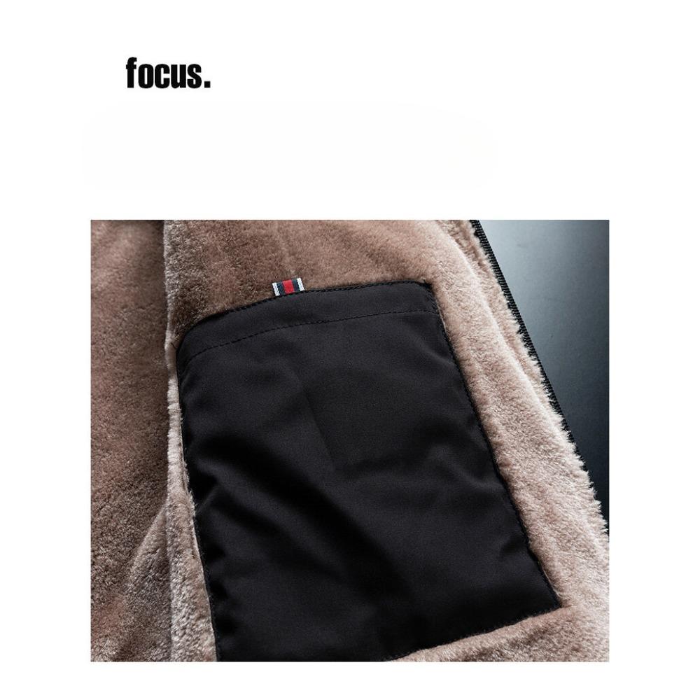 Winter Jacket Middle-Aged Men'S Clothing Winter Men'S Jacket Spring Autumn And Winter Fleece Thickened Top