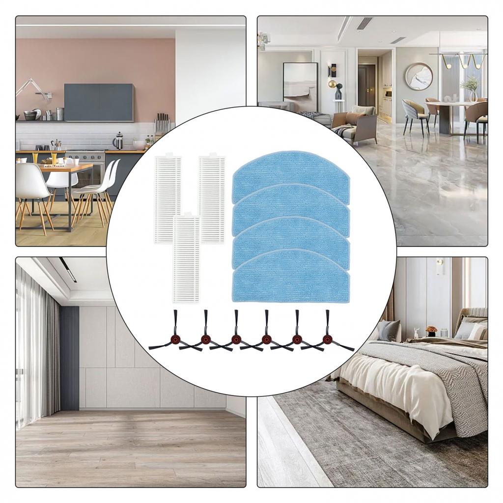 Эффективный набор для уборки пылесоса Laresar Mars 01 с функцией влажной уборки и фильтрами