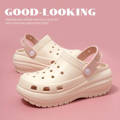 EVA Nimbus ощущение ходьбы по дерьму женские новые сандалии на платформе маффин толстая подошва для улицы сумка на носок пляжные крутые тапочки