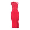 Women's Slim Fit Drilling Split Hip Package Hip Dress Nightclub Party Dress