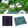 3W 5V Portable Solar Panel Charger Photovoltaic Cells for Solar Light for 3.7V Battery 3-5V Battery/Phone Charger
