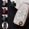 Чехол для ключей автомобиля из ТПУ для Ford Ranger C-Max S-Max Focus Galaxy Mondeo Transit Tourneo, индивидуальный автоматический брелок для ключей