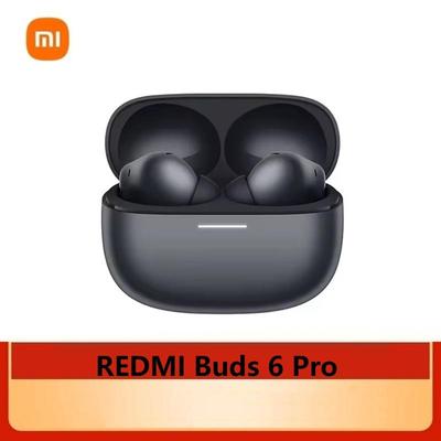 Xiaomi Redmi Buds 6 Pro True Wireless Headset 55 дБ Активное шумоподавление 3MIC AI 36 часов работы от аккумулятора Bluetooth Mi TWS Earbuds