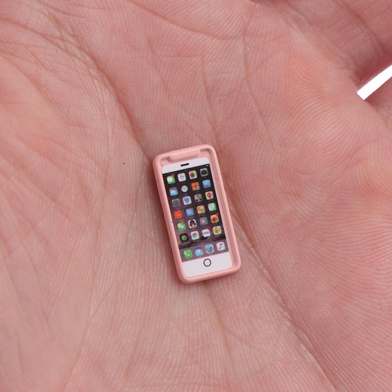 1 шт. портативные кухонные аксессуары для гостиной универсальный масштаб 1/12 телефон кукольный домик миниатюрная игрушка