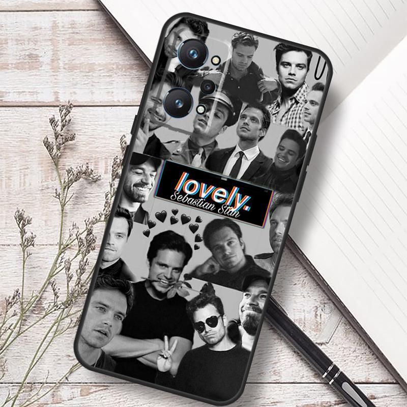Чехол Sebastian Stan для Realme GT 7 Pro 6 5 GT 6T C67 C61 C55 C53 C51 C21Y C25S C75 10 11 12 13 14 Pro Plus