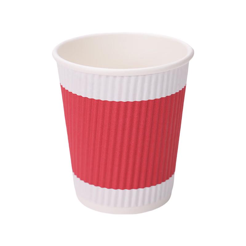Disposable Double-Layer Insulated Corrugated Hot Drink Paper Cups