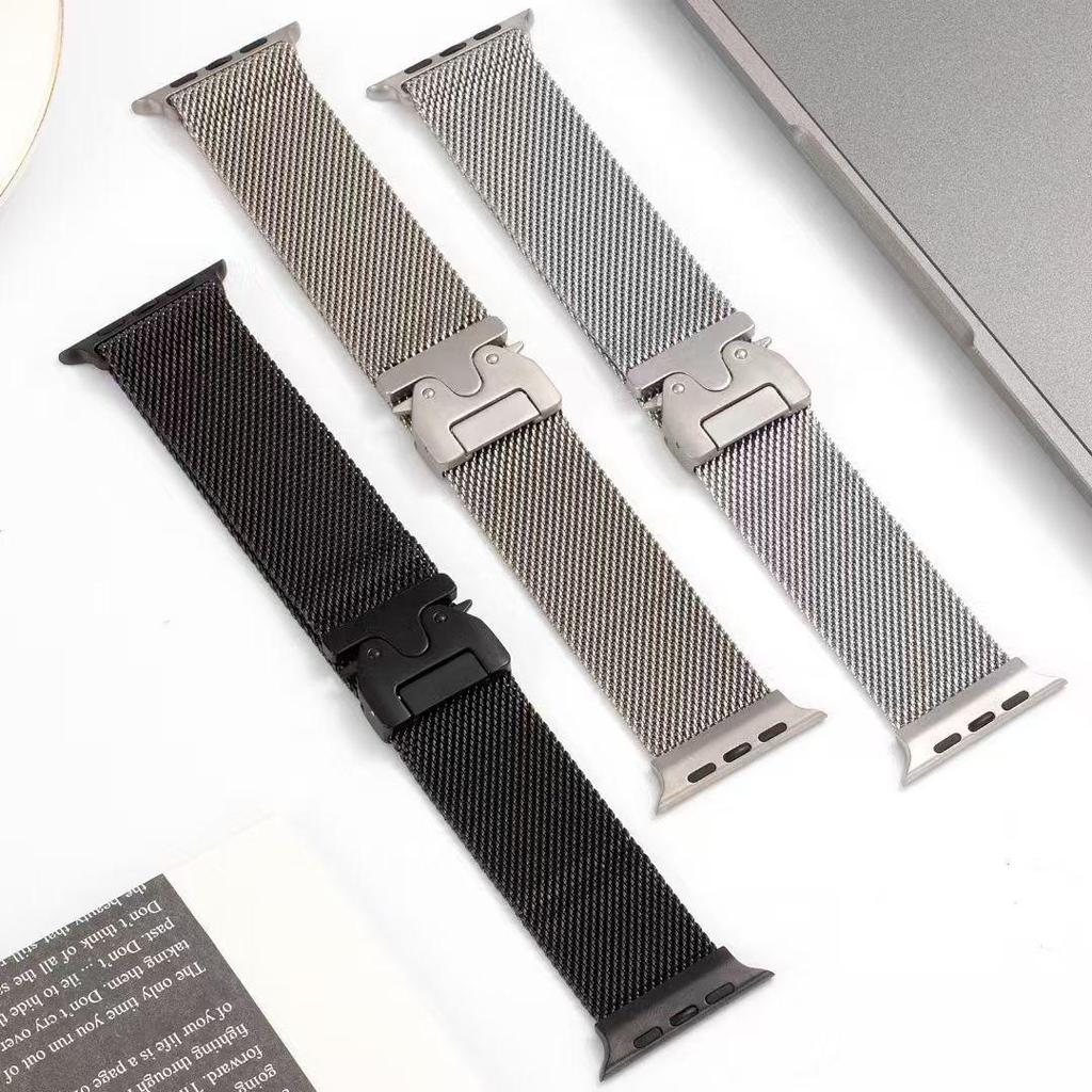 Миланская петля с раскладывающейся застежкой для Apple Watch Серии S10