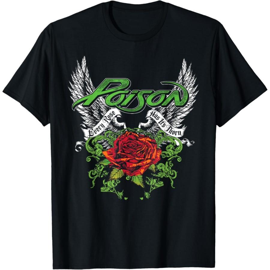 Футболка Thorns & Wings черная - Классический крой, Круглый вырез, Короткий рукав, Взрослая, Повседневная