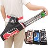 Archery Quiver Adjustable Belt Multi Pockets Large Capacity 3 Arrow Tubes Fasten Buckle Anti-slip Smooth Material Arrow Storage Pockets Arrow Bag