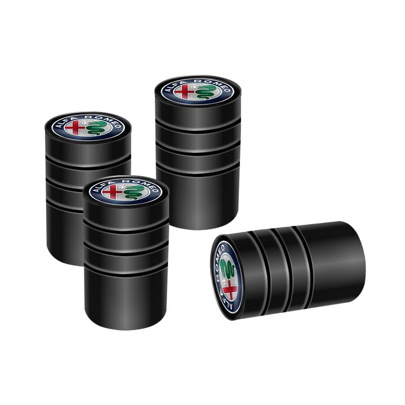 2026 Горячие 4 шт. Колпачки на ниппель колеса автомобиля из алюминиевого сплава, Заглушка штока для Alfa Romeo 4C 159 166 Spider Giulia Giulietta 1