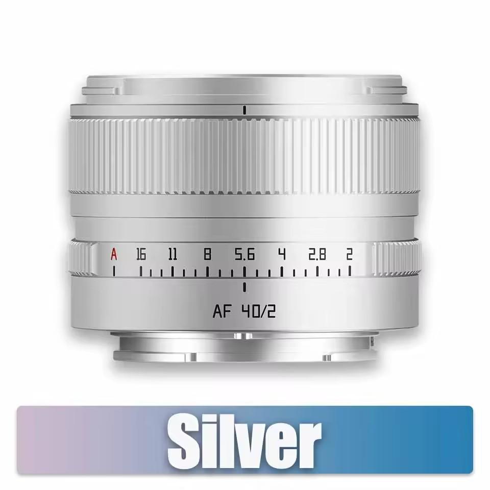 TTArtisan AF 40mm F2 Large Aperture Full Frame Camera Lens for Sony E Nikon Z Lumix L-mount Camera Lens for Humanity Photography