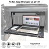 Car Tailgate Storage Bracket Foldable Table Board Rack Shelf  For Jeep Wrangler JL 2018 Up Metal Car Accessories  