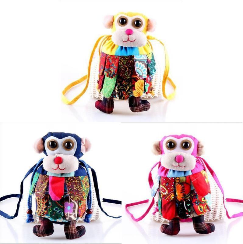 Artistic Ethnic Style Monkey Bucket Bag For Women In Various Colors Ideal For Everyday Outfits