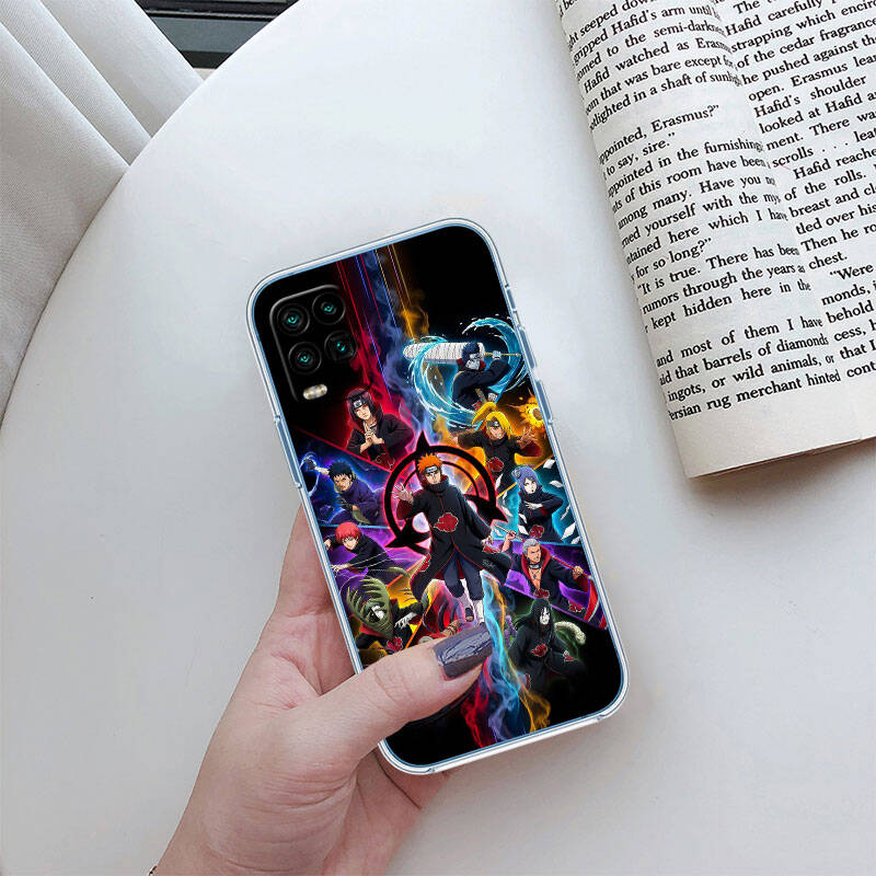 MH96 Чехол Naruto Akatsuki для Motorola E7 G6 G7 G8 G9 Plus Power Play G10 G20 G04 E30 E40 E22 E20 E13 E15 G22 G23 G05 G75 G35 G55