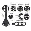 F12 крепление для велокомпьютера на руль для Garmin Cateye GoPro wahoo фонарик камера
