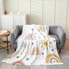 Death Moth Throw Blanket for Boys Girls Adult,Gothic Death Skull Flannel Blanket Lightweight Warm Baby,Youth Bohemian Fleece Blanket Ultra S