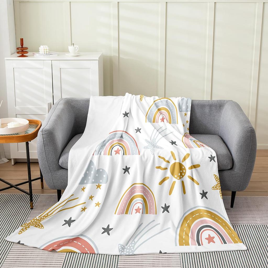Death Moth Throw Blanket for Boys Girls Adult,Gothic Death Skull Flannel Blanket Lightweight Warm Baby,Youth Bohemian Fleece Blanket Ultra S