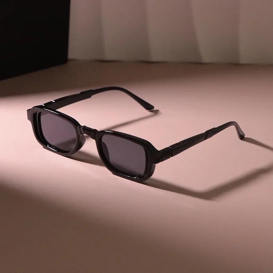 Модные Ретро Квадратные Солнцезащитные Очки Женские Мужские Прямоугольные Винтажные Солнцезащитные Очки Женские Мужские Зеркальные Для Путешествий На Открытом Воздухе