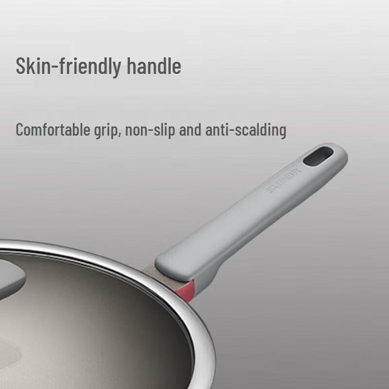 Supor Red Dot Titanium Non-stick Wok