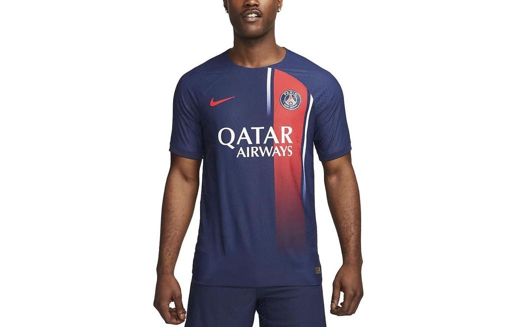 Nike Мужские Футбольные Майки Темно-синие Умеренные Прямого Кроя DX2620-411