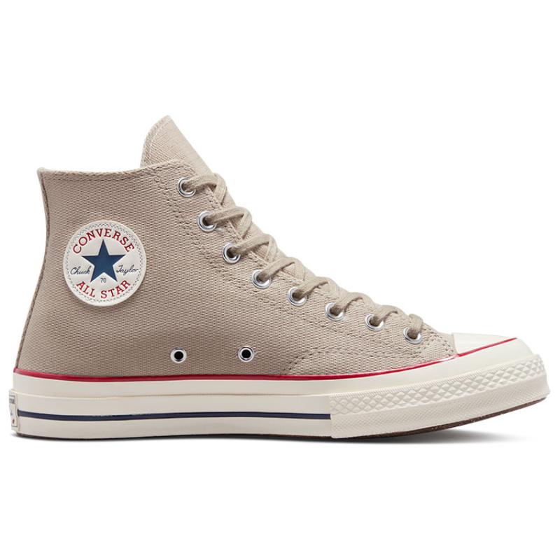 Converse 1970-е Удобные и Повседневные Износостойкие Высокие парусиновые кеды Унисекс Хаки