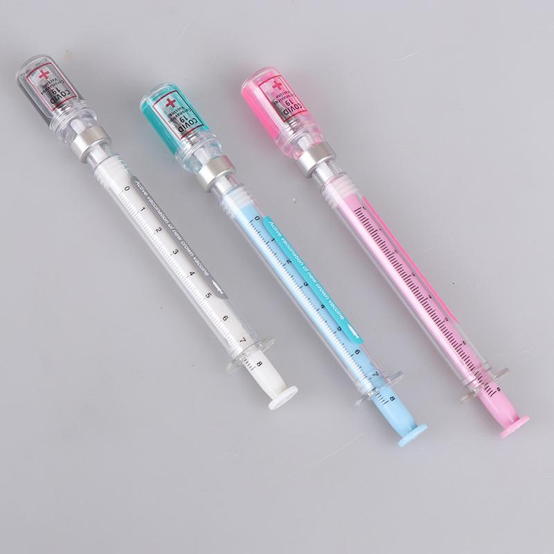 Креативная ручка Signature Water Spray в форме шприца Water Pen Декомпрессионная гелевая ручка-шприц