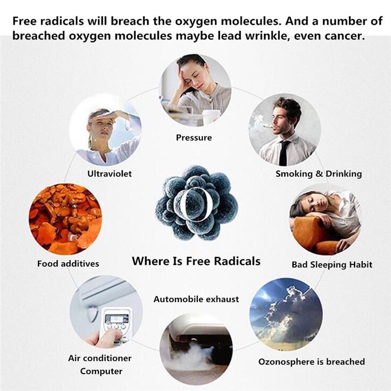 Бутылка для воды, обогащенная водородом, чашка, генератор водорода, опреснитель воды 800-1200PPB