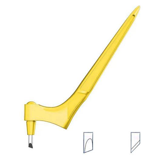 Инструмент для резки поделок с вращающимся на 360 градусов лезвием, резак для бумаги с гравировальными головками 15/45 градусов, трафарет для скрапбукинга, резак для поделок своими руками