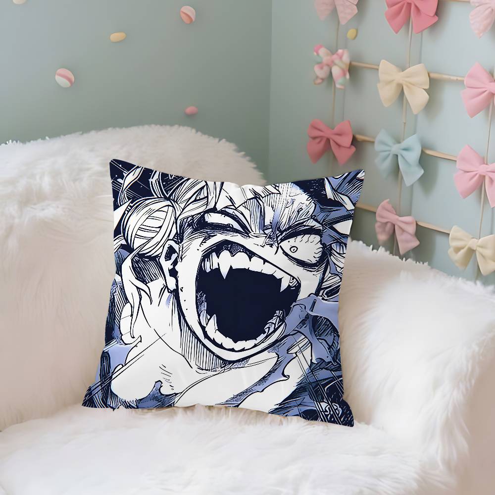 Anime Cute TtogahimikoS Case Plush Fabric Soft Pillowcase Double Sided Print Cushion Cover Household Gifts