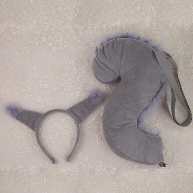 Повязка на голову белки Хвост Хэллоуин Животное Нарядные костюмы