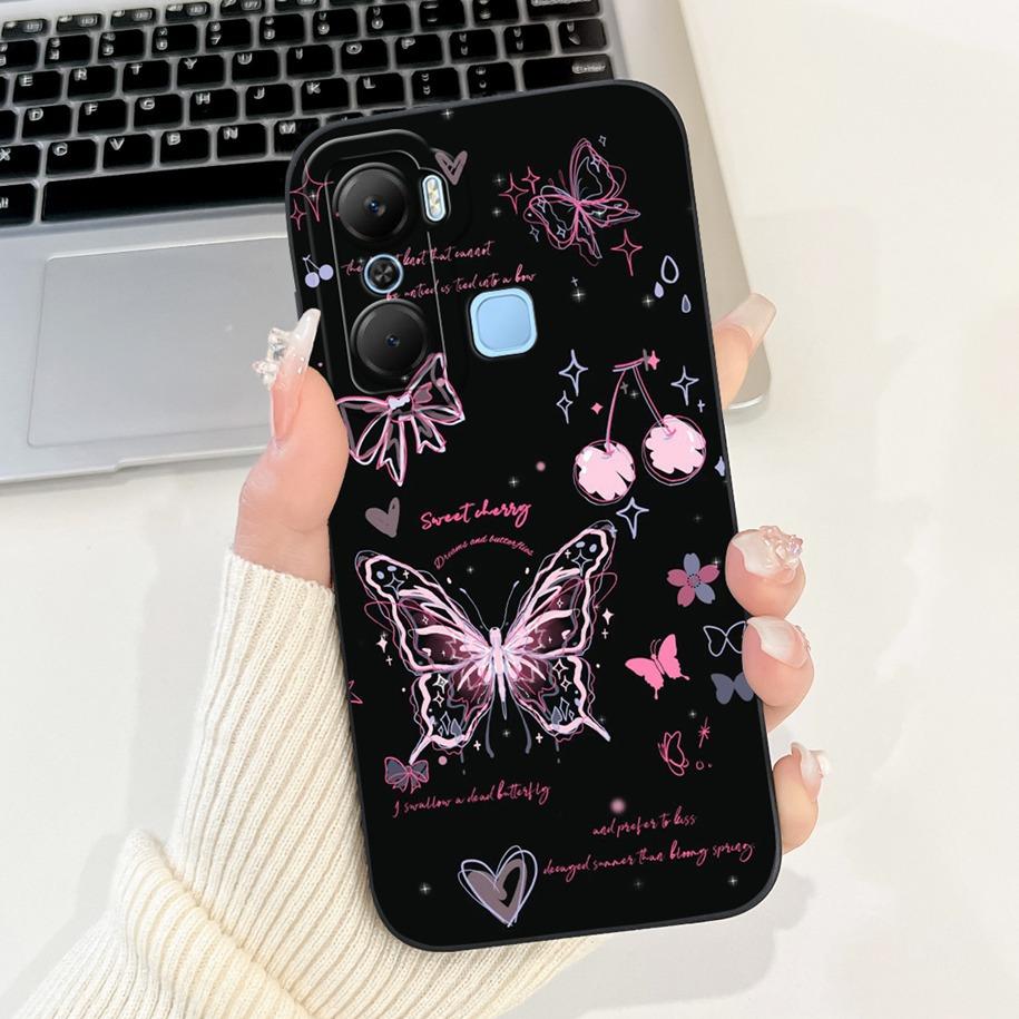 Чехол для Infinix Hot 12 Pro Play Cover X668 X6816 Мягкий Жидкий Силикон Защита Камеры Чехлы Для Infinix Hot 12i Hot12 Play Capa