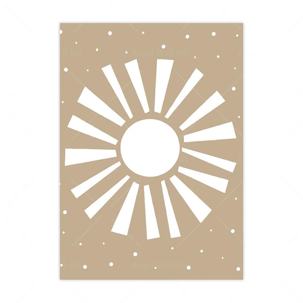 Монстера Медведь Слон Жираф Радуга Настенное Искусство Скандинавские Плакаты Картины На Холсте И Принты Детские Настенные Картины Декор Детской Комнаты