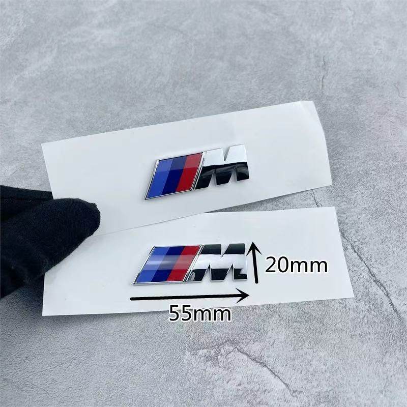 BALPJ1 Car Styling Fender Side Badge New R Emblem Sticker For BMW M M3 M5 M6 X3 E90 F30 G20 E36 E34 X6 G20 E46 X3 X4 X5 X7 Accessories