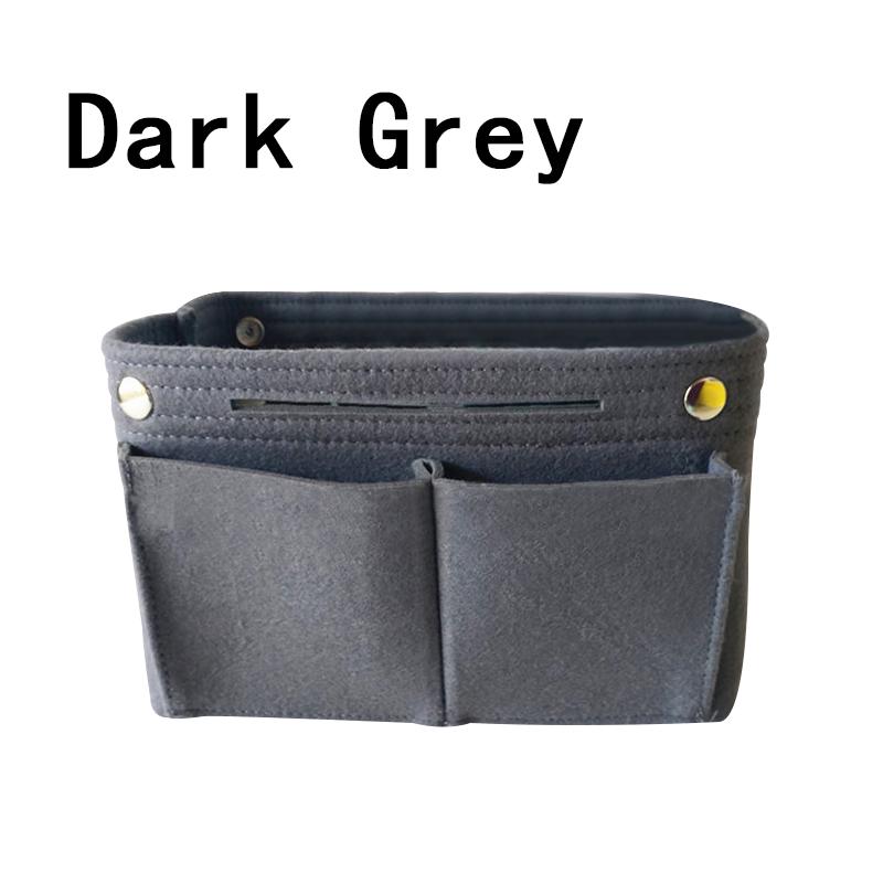 1Pcs Multifunction Handbag Insert Bag Multi-Pocket Storage Bags Organizer Purse Felt Purse Organizer