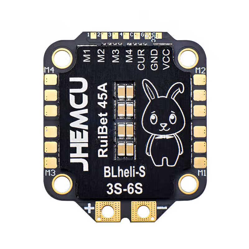 Полетный контроллер и стек ESC JHEMCU GHF722 F7