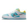 FTC x Dunk Low SB Lagoon Pulse Унисекс Кроссовки Синий Белый Металлик-Серебристый DH7687-400
