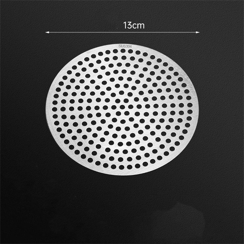 Stainless Steel Shower Sink Strainer Drain Hair Filter Cover For Bathroom Shower