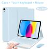 Case for iPad A16 11 Inch A3355 A3356 A3354,Bluetooth Keyboard cover for iPad 10th 10.9 Inch A2696 A2757 A2777 A3162