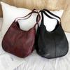 1 Pcs Large Women's Handbags Vintage Luxury Leather Shoulder Bag Designers Large Tote Bag Modern Fashion Retro Female
