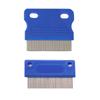 Samcos Dog and Cat Brush Stainless Steel Comb for Removing Tear Gentle On Grooming Supplies for Cats and Long Hair Set, 4-Piece Stain, Skin,