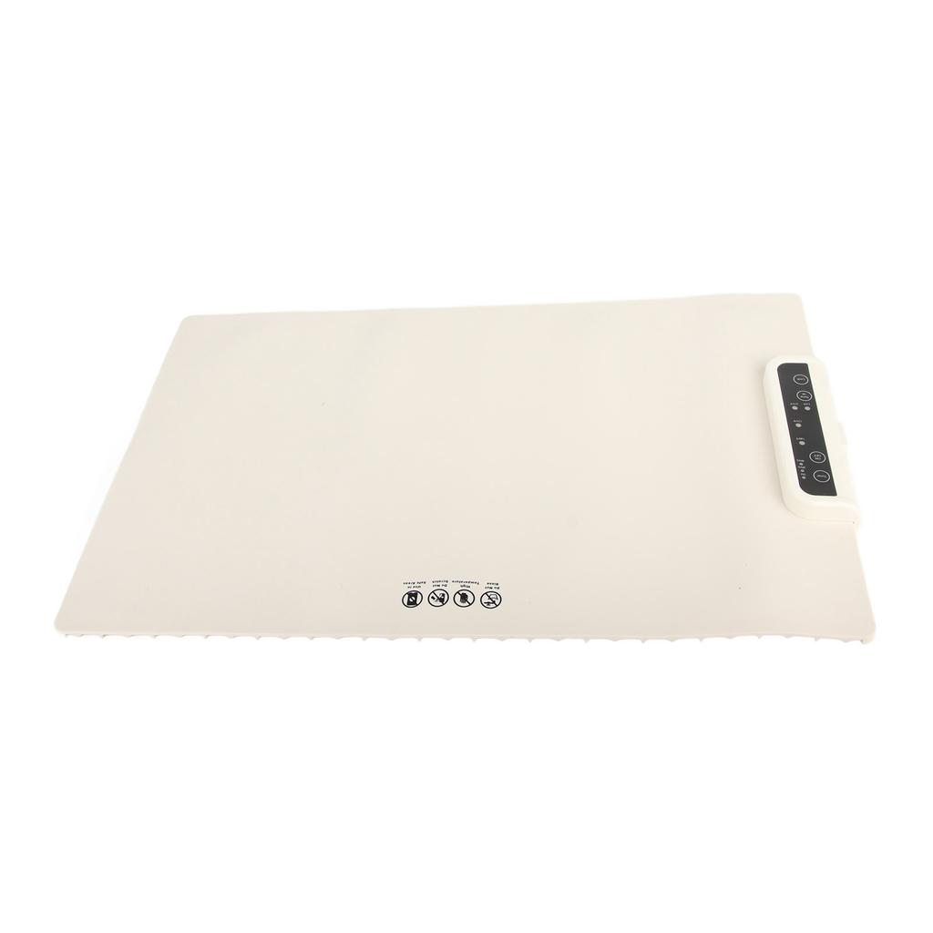 Складной поднос для подогрева пищи, силиконовый портативный электрический поднос для подогрева с регулируемой температурой для