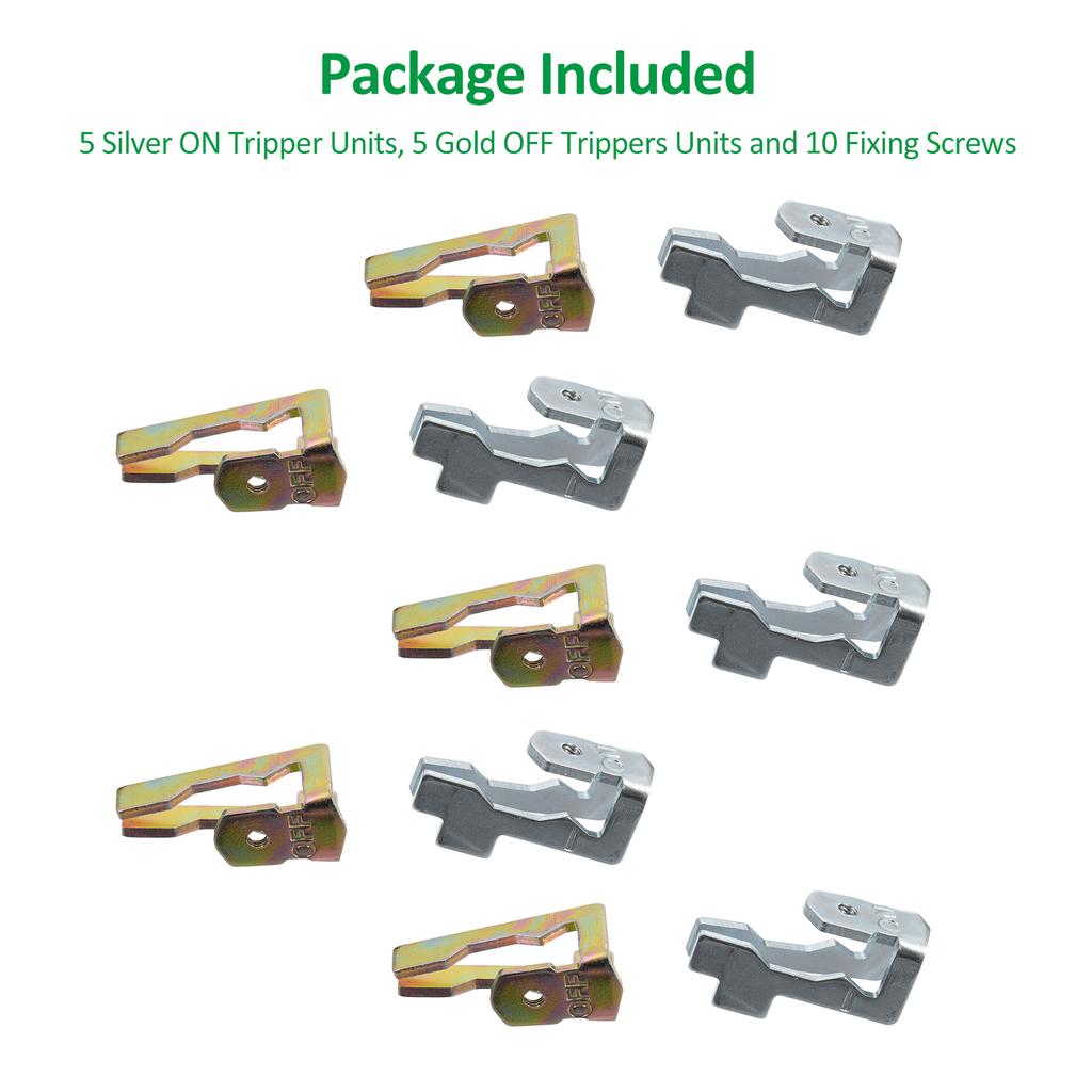 Time Switch Replacement Trippers Kit Compatible with Intermatic 156T1978A for T100 Series Timers